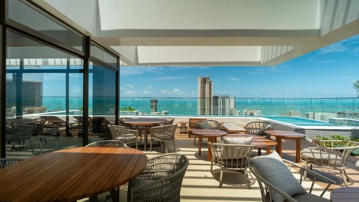 Beach Class Meireles Condominium 福塔雷萨 0*,  巴西
