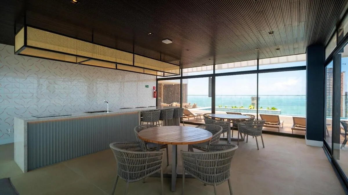 公寓 Beach Class Meireles Condominium 福塔雷萨 巴西